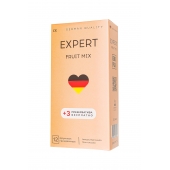 Ароматизированные презервативы EXPERT Fruit Mix - 12 шт.(+3 в подарок) - Expert - купить с доставкой в Миассе