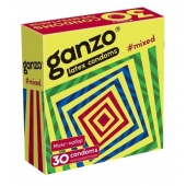 Микс-набор из 30 презервативов Ganzo Mixed - Ganzo - купить с доставкой в Миассе