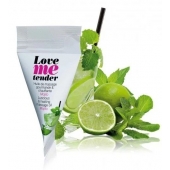 Съедобное согревающее массажное масло Love Me Tender Mojito с ароматом мохито - 10 мл. - Love to Love - купить с доставкой в Миассе
