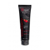 Интимный гель на водной основе Lube Tube Strawberry с клубничным вкусом - 100 мл. - ORGIE - купить с доставкой в Миассе