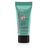 Съедобный интимный гель Orgie Lube Tube Cocktail Strawberry Mojito - 50 мл. - ORGIE - купить с доставкой в Миассе