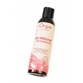 Интимный гель на водной основе All-Natural Strawberry с ароматом клубники - 150 мл. - ORGIE - купить с доставкой в Миассе