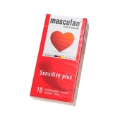 Презервативы Masculan Sensitive plus - 10 шт. - Masculan - купить с доставкой в Миассе