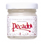 Массажная свеча Tobacco Vanilla - 35 мл. - Pecado - купить с доставкой в Миассе