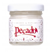 Массажная свеча Caramel   Popcorn - 35 мл. - Pecado - купить с доставкой в Миассе