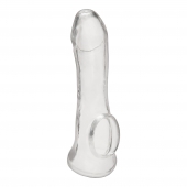 Прозрачная насадка на пенис Transparent Penis Enhancing Sleeve Extension - 15,9 см. - BlueLine - в Миассе купить с доставкой