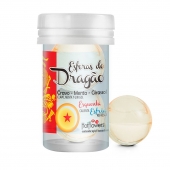 Интимный гель Esferas do Dragao Hot Ball с охлаждающе-разогревающим эффектом (2 шарика по 3 гр.) - HotFlowers - купить с доставкой в Миассе