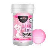 Лубрикант на силиконовой основе с эффектом вибрации Xana Loka Hot Ball (2 шарика по 3 гр.) - HotFlowers - купить с доставкой в Миассе