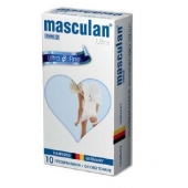 Ультратонкие презервативы Masculan Ultra Fine с обильной смазкой - 10 шт. - Masculan - купить с доставкой в Миассе