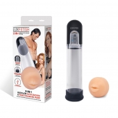 Автоматическая вакуумная помпа-мастурбатор Blowjob Auto Sucker Penis Enlarger Pump - Lux Fetish - в Миассе купить с доставкой