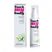 Силиконовый лубрикант 2-в-1 Touch My Body с ароматом моной - 100 мл. - Love to Love - купить с доставкой в Миассе