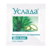 Гель-смазка «Услада с алоэ» - 3 гр. - Биоритм - купить с доставкой в Миассе