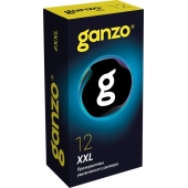 Презервативы увеличенного размера Ganzo XXL - 12 шт. - Ganzo - купить с доставкой в Миассе
