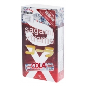 Ароматизированные презервативы Sagami Xtreme COLA - 10 шт. - Sagami - купить с доставкой в Миассе