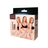 Набор из 3 мастурбаторов The Girl Next Door Tina - Dream Toys - в Миассе купить с доставкой