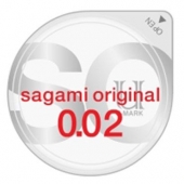 Ультратонкий презерватив Sagami Original - 1 шт. - Sagami - купить с доставкой в Миассе