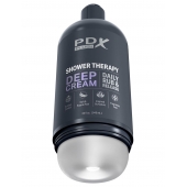 Мастурбатор в бутылке Shower Therapy Deep Cream - Pipedream - в Миассе купить с доставкой
