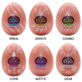 Набор из 6 мастурбаторов-яиц Tenga Egg Variety Pack V - Tenga - в Миассе купить с доставкой