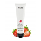 Лубрикант на водной основе Nuei Inlube с алоэ вера и ароматом клубники - 100 мл. - Nuei cosmetics - купить с доставкой в Миассе