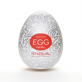 Мастурбатор-яйцо Keith Haring EGG PARTY - Tenga - в Миассе купить с доставкой