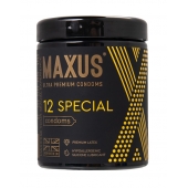 Презервативы с точками и рёбрами MAXUS Special - 12 шт. - Maxus - купить с доставкой в Миассе