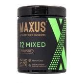 Презервативы MAXUS Mixed - 12 шт. - Maxus - купить с доставкой в Миассе