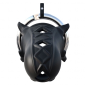 Черный замок верности Extreme Silicone Cock Blocker - Pipedream - купить с доставкой в Миассе