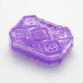 Фиолетовый мастурбатор-стимулятор Tenga Uni Amethyst - Tenga - в Миассе купить с доставкой