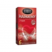 Гладкие презервативы Domino Harmony - 6 шт. - Domino - купить с доставкой в Миассе