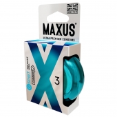 Презервативы Maxus G spot с двойной спиралью - 3 шт. - Maxus - купить с доставкой в Миассе