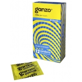 Классические презервативы с обильной смазкой Ganzo Classic - 12 шт. - Ganzo - купить с доставкой в Миассе