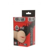 Нежный мастурбатор-ротик REALSTUFF 5INCH MASTURBATOR BJ - Dream Toys - в Миассе купить с доставкой