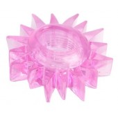 Розовое эрекционное кольцо - Toyfa Basic - в Миассе купить с доставкой