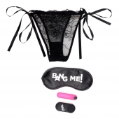 Эротический набор 28X Power Panty Remote Control Bullet Kit - XR Brands - купить с доставкой в Миассе