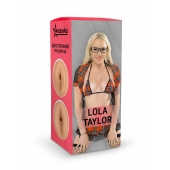 Двусторонний мастурбатор Lola Taylor - 22 см. - ФлешНаш - в Миассе купить с доставкой