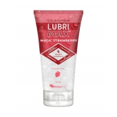 Интимный гель-смазка на водной основе Lubrimax Magic Strawberry - 75 мл. - ИнтелБИО - купить с доставкой в Миассе