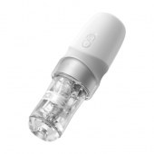 Белый автоматический мастурбатор Extra Sauce - Sauce - в Миассе купить с доставкой