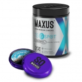 Гладкие презервативы Maxus G spot с двойной спиралью - 15 шт. - Maxus - купить с доставкой в Миассе