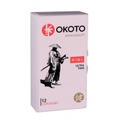 Тонкие презервативы OKOTO Ultra Thin - 12 шт. - Sitabella - купить с доставкой в Миассе