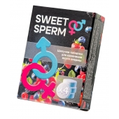 Шипучие таблетки для мужчин Sweet Sperm для изменения вкуса спермы (4 шт. по 0,5 гр.) - Капиталпродукт - купить с доставкой в Миассе