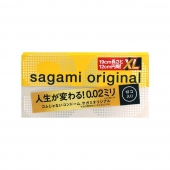 Презервативы увеличенного размера Sagami Original 0.02 XL-size - 12 шт. - Sagami - купить с доставкой в Миассе