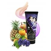 Массажный крем для тела с ароматом экзотических фруктов Exotic fruits - 200 мл. - Shunga - купить с доставкой в Миассе