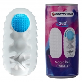 Мастурбатор с шариком внутри Magic ball - Baile - в Миассе купить с доставкой