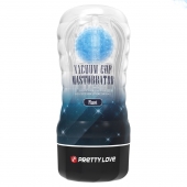 Прозрачный текстурированный мастурбатор Vacuum Cup Masturbator Planet - Baile - в Миассе купить с доставкой