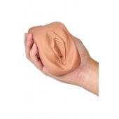 Маструбатор-вагина с вибрацией Soft   Wet Renata Realistic Tan Masturbator - Blush Novelties - в Миассе купить с доставкой