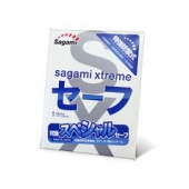 Презерватив Sagami Xtreme Ultrasafe с двойным количеством смазки - 1 шт. - Sagami - купить с доставкой в Миассе