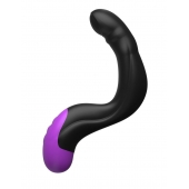 Черно-фиолетовый вибромассажёр простаты Hyper-Pulse P-Spot Massager - Pipedream - в Миассе купить с доставкой