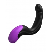Черно-фиолетовый вибромассажёр простаты Hyper-Pulse P-Spot Massager - Pipedream - в Миассе купить с доставкой