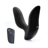 Черный вибромассажер простаты 3,5’’ Remote Control Curve P-spot Massager - 12 см. - Erokay - в Миассе купить с доставкой