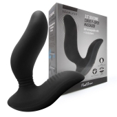 Черный вибромассажер простаты 3,5’’ Curve P-spot Massager - 12 см. - Erokay - в Миассе купить с доставкой
